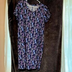 Lilly Pulitzer Colorful Cat Patterned Dress